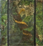 Little golden serpent, three pieces, created for elevator. Available